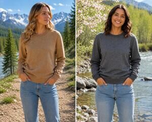 2 TOPO Designs Global Wool Blend Pullover Sweater Outdoors Gorpcore sz XL